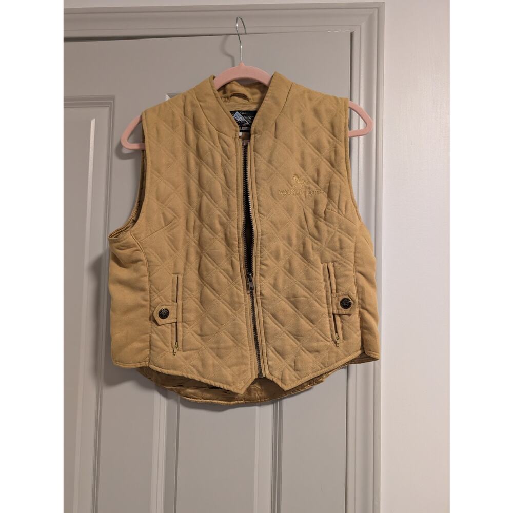 1485  - Mountain Horse Mustard quilted short jacket - Medium - Picture 2 of 3